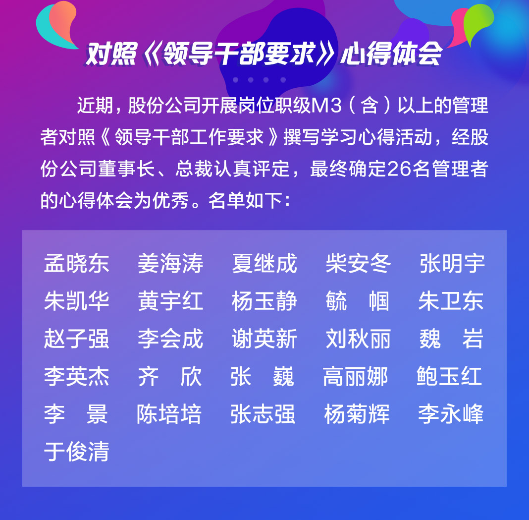 以文化力量打造百年总&mdash;&mdash;深入学习贯彻企业文化优秀心得分享之九