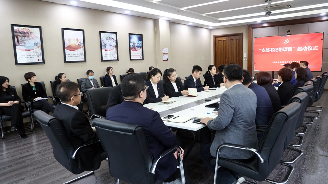 党徽闪耀 头雁领航&mdash;&mdash;总营销召开"支部书记带项目"启动仪式